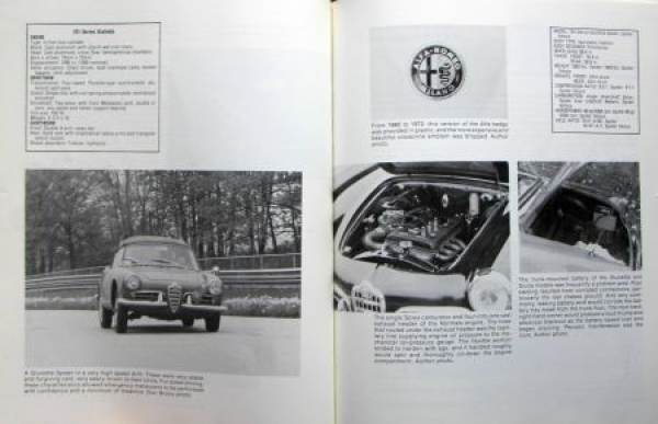 Benson "Illustrated Alfa Romeo Buyer's Guide" Alfa-Romeo History 1983 (7214)